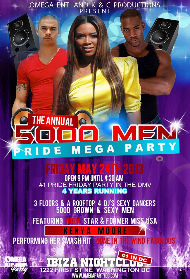 The Annual 5000 Men Pride Mega Party
